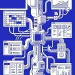 solutions digitales location courte durée — illustration professionnelle LCD
