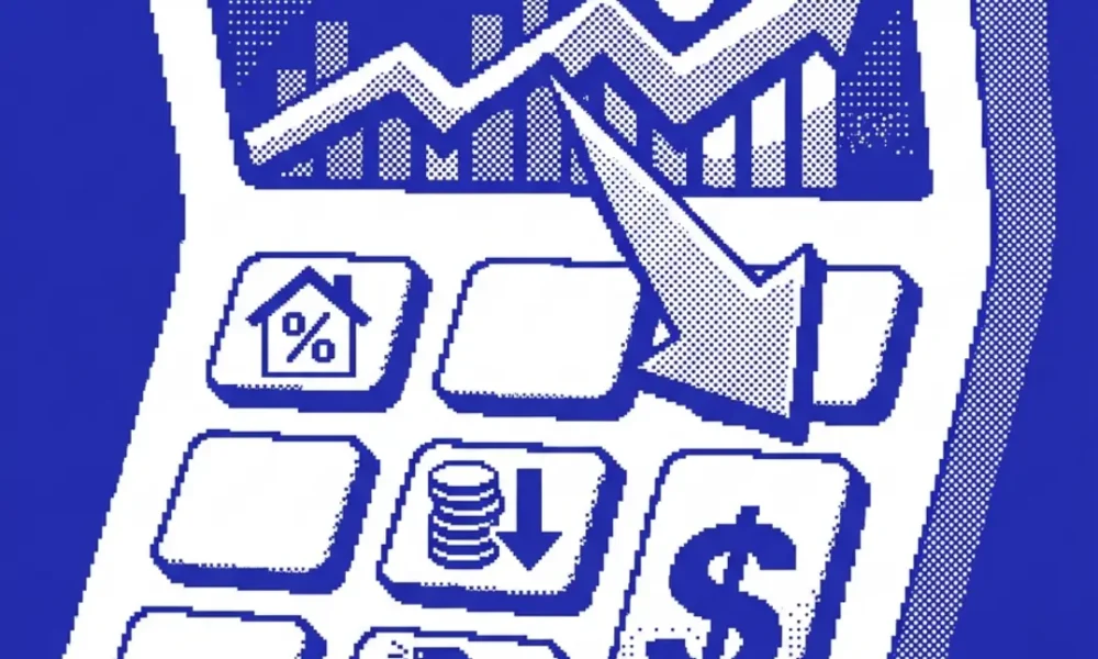 Exemple de landing page conciergerie avec indicateurs de revenus et conformité