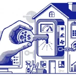 produits écologiques location courte durée — illustration professionnelle LCD